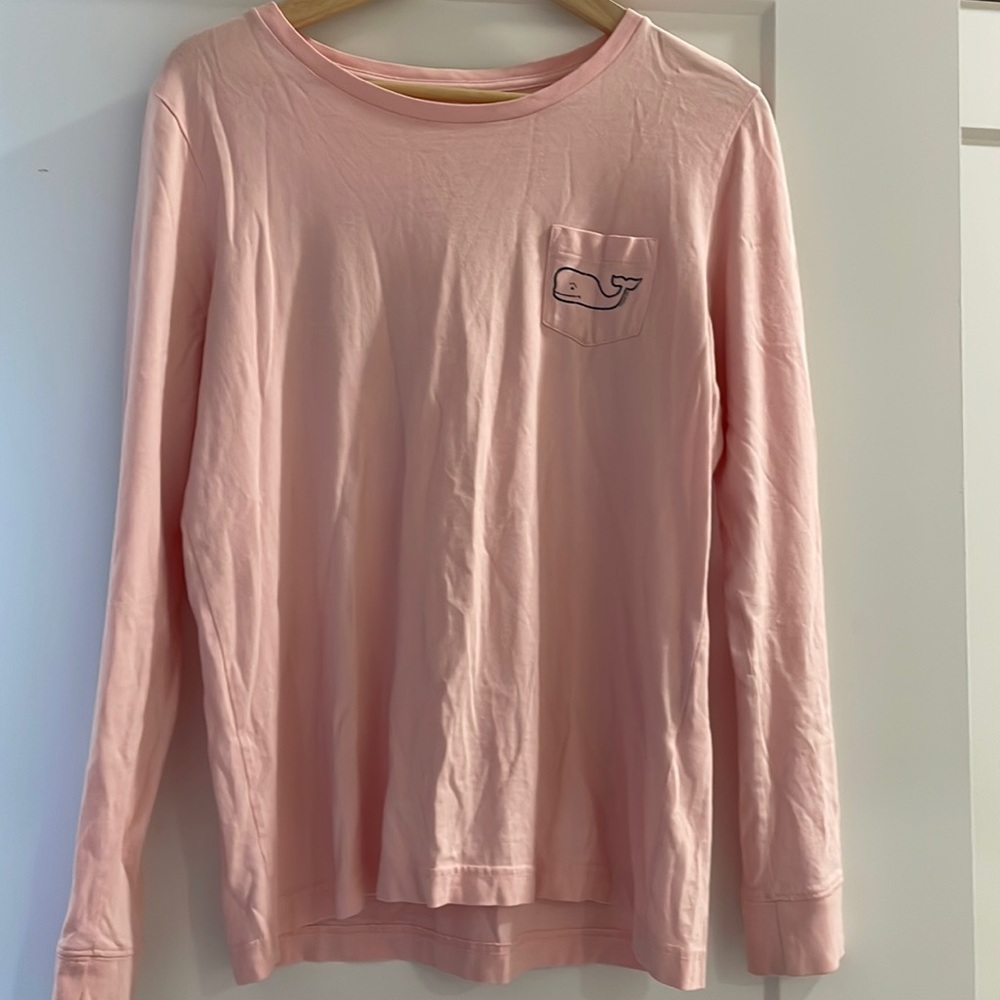 Pink Vineyard Vines Long sleeve